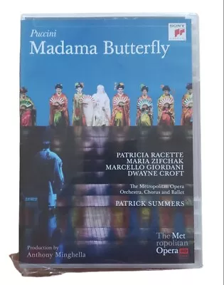 Puccini: Madama Butterfly - DVD - NEW - Classical The MET Metropolitan Opera HD • $19.99
