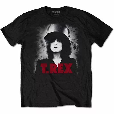 T-Rex Marc Bolan Portrait Rock Official Tee T-Shirt Mens Unisex • $29.99