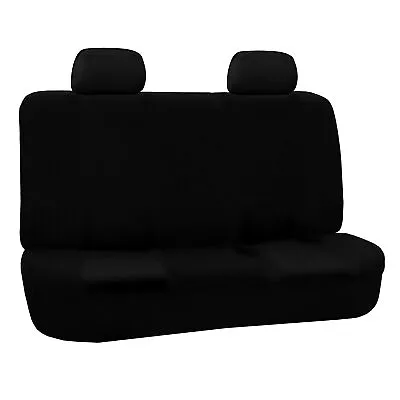 FH Group Flat Cloth Universal Seat Covers Fit For Car Truck SUV Van - Rear Bench • $24.99