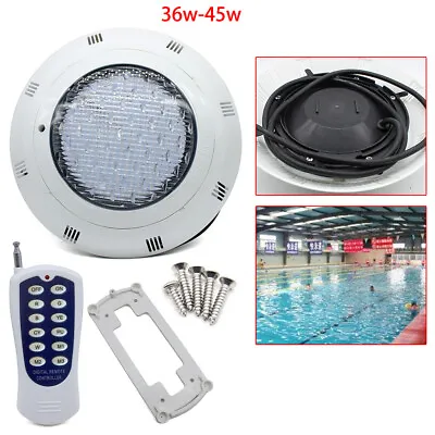 36W RGB ABS LED Underwater Fountain Swimming Pool Light IP68 Waterproof SPA Lamp • $43.01