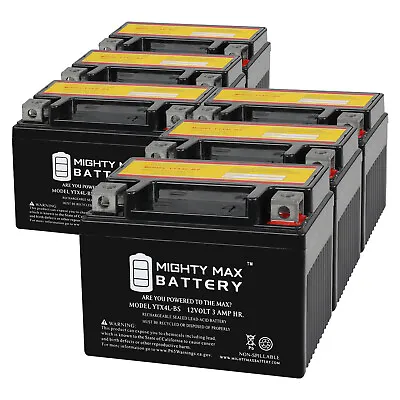 Mighty Max YTX4L-BS 12V Battery Compatible With Yamaha 1B2-H2100-00-00 - 6 Pack • $89.99