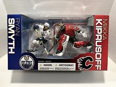 McFarlane Toys Ryan Smyth Oilers Miikka Kiprusoff Flames NHL Deluxe 2 Pack Box! • $99.99
