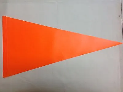 DuneRats ATV Motorcycle UTV Orange Vinyl Replacement Flag Pennant For 5/16  Pole • $10