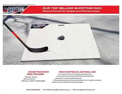 Shooting Star Pro Trainer Hockey Shooting Pad Board 30 X 40 • $79.95