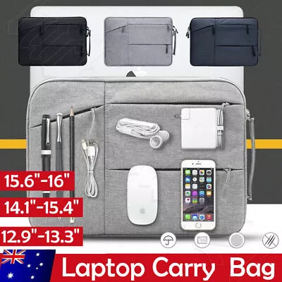 13/15/16  Waterproof Laptop Sleeve Carry Case Cover Bag MacBook Lenovo Dell OZ • $15.99