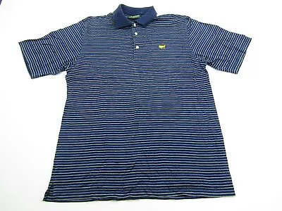 Amen Corner The Masters Polo Shirt Mens Medium Multicolor Pima Cotton SS  • $19.99