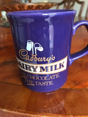 £5 • Buy Purple Cadbury's Dairy Milk Promo Mug. Coloroll Make.