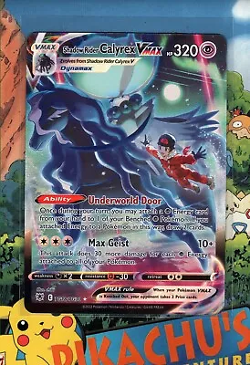 Pokémon TCG Shadow Rider Calyrex VMAX TG18/TG30 Astral Radiance ALT ART NM/M • $6