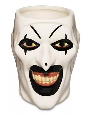New Officially Licensed Terrifier Art The Clown Face 20 Ounce Ceramic Coffee Mug • $33.45