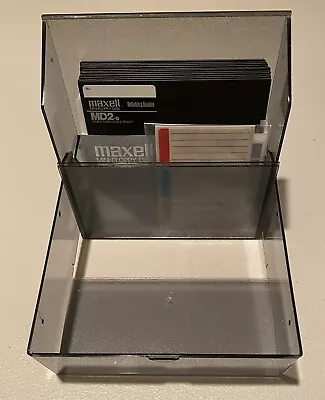 Vintage MAXELL MD2-D 5-1/4  Floppy Disks - 11 W/case And Labels • $29.99