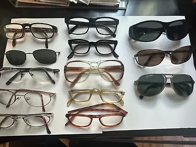 Vintage 60s 70s And 80s Sunglasses And Eyeglass Lot • $49.99