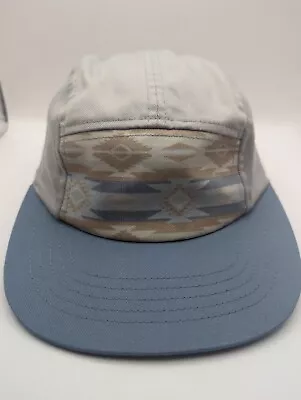 5 Panel Cap Adjustable Blue Gray Pattern One Size By Art Class • $6