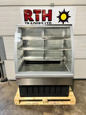 £1020 • Buy Unis ~ Serve Over Display ~ Open Front Patisserie Glass Fridge Chiller B £850+V