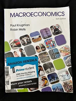 Macroeconomics - Paperback By Krugman Paul; Wells Robin - Acceptable • $89.99