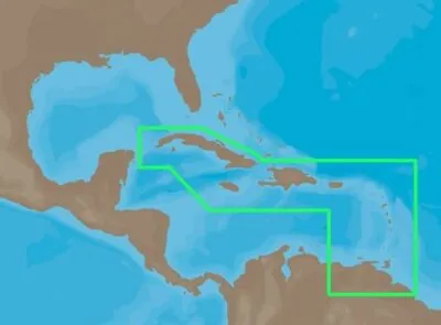 C-MAP NA-C501 NT+ Furuno FP-Card Electronic Chart Map Cuba To Trinidad & Tobago • $149.95