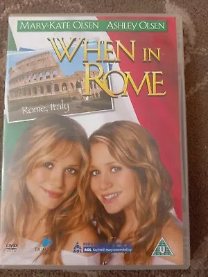 When In Rome Dvd Mary Kate And Ashley Olsen Twins Dvd • £12.34