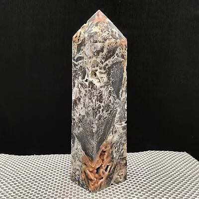 1330G Natural Sphalerite Geode Druzy Quartz Crystal Obelisk Tower Healing • $0.64