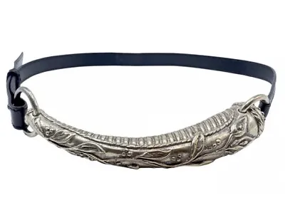Yves Saint Laurent Mombasa Belt Silver Horn Leather Tom Ford • $300