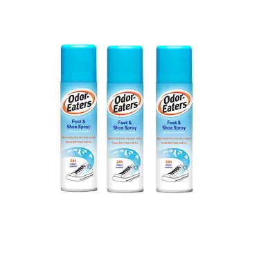 Odor-Eater Foot & Shoe Freshening Deodorant Spray X 3 • £15.99