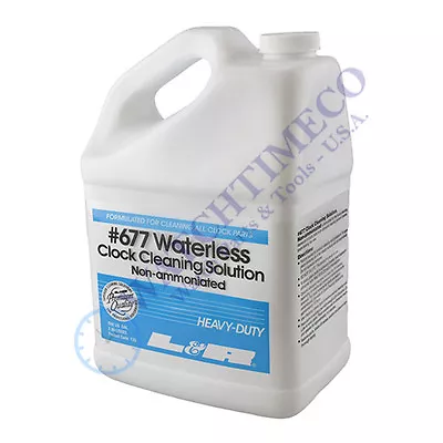 L&R #677 Waterless Clock Cleaning Solution Non-Ammoniated 1 Gallon • $69.95