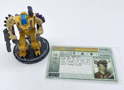 MechWarrior Wizkids - 262 - Linebacker Battlemaster Figure W/ Card • $12.99