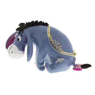 DISNEY WINNIE THE POOH EEYORE TRINKET BOX - DAMAGED TAIL.  Sale Item • £9.94