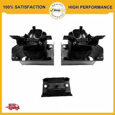 Eng & Trans Mount 3pcs W/ Bracket Fits Escalade Silverado 1500 Tahoe Yukon 2WD • $48.88