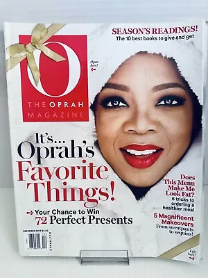 O The Oprah Magazine [ 2014 December ]  *Signed By Oprah* NO LABLE! • $24.98