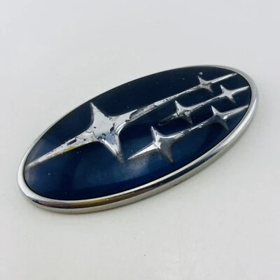 $15.75 • Buy 2003-2006 Subaru Baja Emblem Letter Badge Logo Front Grille Chrome OEM E63