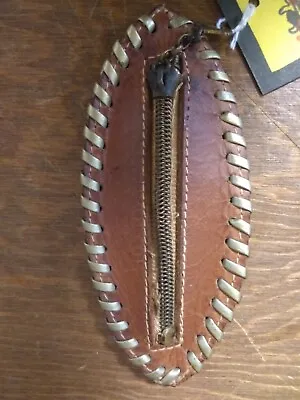 Vintage  Football  Leather Coin Purse • $10