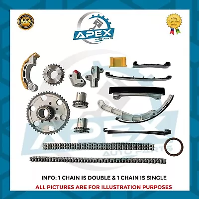 For Nissan Navara Pathfinder 2.5 Diesel Yd25 Timing Chain Duplex Upgrade 05-09 • $344.64