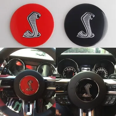 85mm Steering Wheel Emblem For Ford Mustang GT350 Shelby Steer Wheel Sticker • $14.76