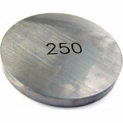  HONDA YAMAHA TRIUMPH VALVE SHIM 25mm DIAMETER 2.50 Mm THICK • $7.75