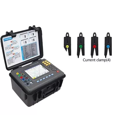 Three-phase Power Quality Analyzer Energy Quality Meter With Current 10mA~10.0A • $2479.75