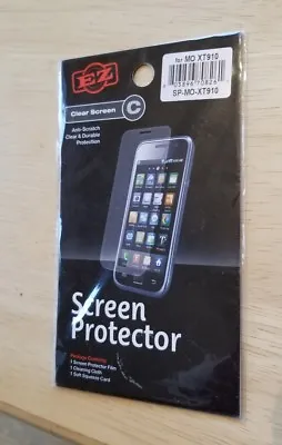 MOTOROLA XT912 Razor Phone Screen Protector Cleaning Cloth Soft Squeeze Card New • $9.98