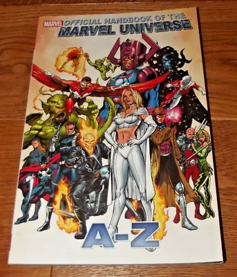 Marvel Official Handbook Of The Marvel Universe A-z Volume 4 Vgc • £7.99