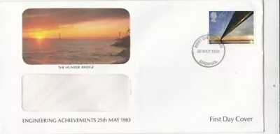 £0.99 • Buy GB 1983 Humber Bridge FDC Liverpool Cancel Fine VGC