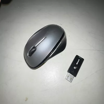 Microsoft Wireless Laser Mouse 6000 V2.0 Model 1140 + USB Receiver FULLY WORKS • $24.99