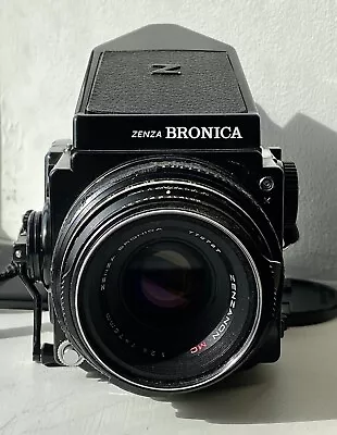 Zenza Bronica ETRS 6x4.5 Medium Format Camera (used) With 2x Lenses + Viewfinder • £410