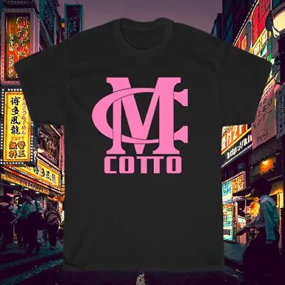 New Shirt MIGUEL COTTO Sports Logo Men's Black T-Shirt USA Size S To 5XL • $20.99