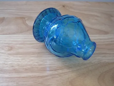 Vintage Blue Catarrah Cure Fish Shaped Wheaton Bottle • $14.90