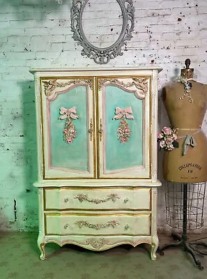 Painted Cottage Shabby Chic Dresser/ Chest • $995