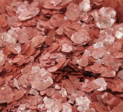 Mica Flakes - Brick Red - Natural Mica  - The Professionals Choice - 311-4361 • $8.95