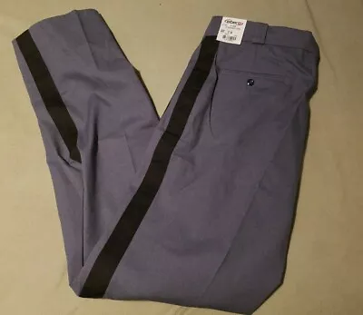 $9.95 • Buy NWT New Mens Pants 37-36 Elbeco 37 Black Stripe  Uniform Security  E1492R