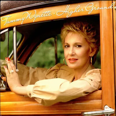 'Tammy Wynette - Higher Ground' LP Country Rock 1987 VG+/VG+ • £7.69