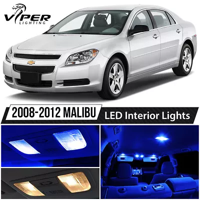 2008-2012 Chevy Malibu Blue LED Interior Lights Package Kit • $13.99