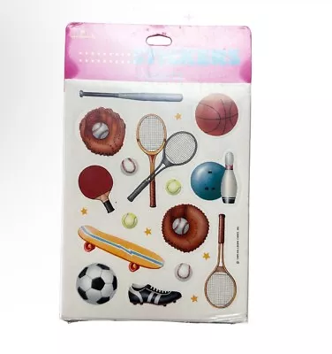 Vintage 1989 Hallmark Sticker Sheets X 4 Ball Sports 80s Stickers New Sealed • $60