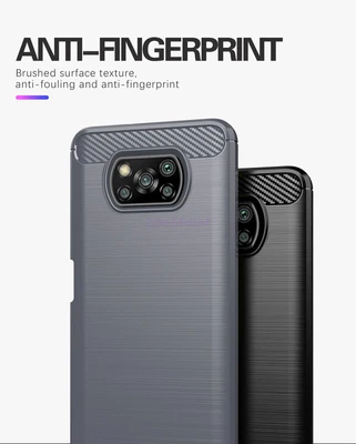 $12.87 • Buy For Xiaomi Poco M3 X3 NFC F2 Pro Carbon Fiber Shockproof TPU Matte Cover Case
