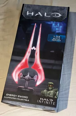 Halo Infinite Collector's Edition Energy Sword Desk Lamp Light Xbox RED SEALED!! • £39.99