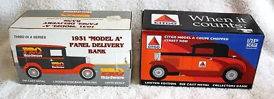 Citgo Ford Model A Coupe Street Rod & Model A Panel Delivery Pro Hardware Banks • $7.95